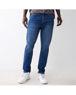 TRUE RELIGION Geno Flap Slim Stretch Jeans - Blue