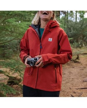 Passenger Five Element Waterproof Jacket - Red