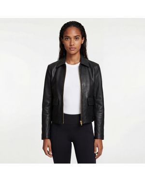 W.33 Leather Jacket - Black
