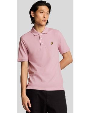 Lyle & Scott Cotton Polo Shirt - Red