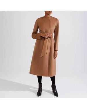Hobbs Davinawool Coat - Brown