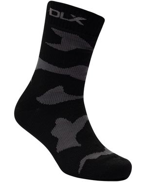 Trespass Socks Bellamy Mixed - Black