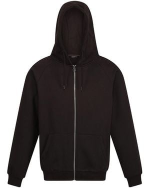 Regatta Full Zip Hoodie Polyester - Black