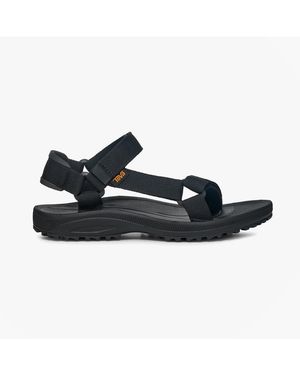 Teva Winsted Flat Sandals - Black