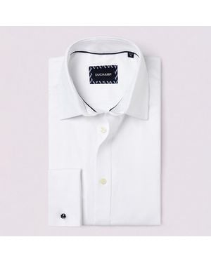 Duchamp Royal Twill Cotton Shirt - White
