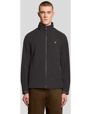 Lyle & Scott Mesh-Back Softshell Jacket - Grey
