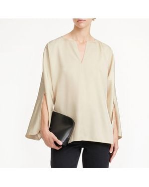 By Malene Birger Calias Blouse - Natural