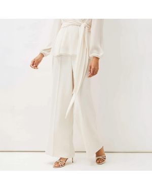 Phase Eight Buttermilk Florentine Trousers - White