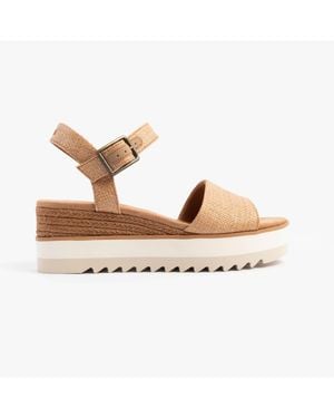 TOMS Diana Heeled Sandals - White
