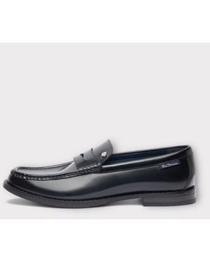 Ben Sherman Leather Fulford Loafer - Blue