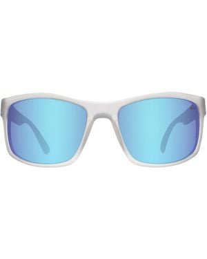 Quiksilver Wrap Matte Crystal Mirrored Qs4005 - Blue