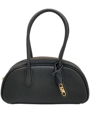 Michael Kors Lulu Handle Satchel Handbag - Black