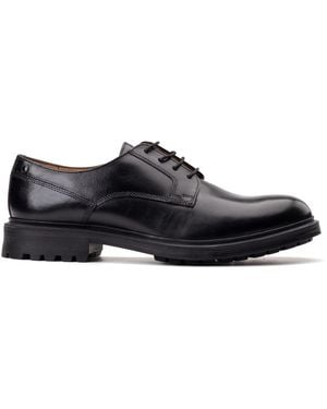 Base London Locke Lace Up Shoe - Black
