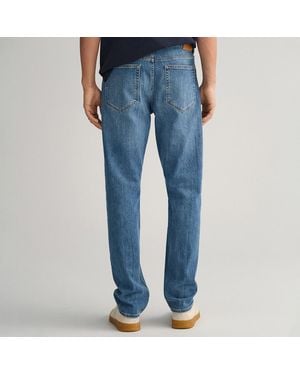 GANT Mid Regular Jeans - Blue