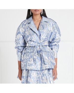 Temperley London Ice Frankel Jacket - Blue