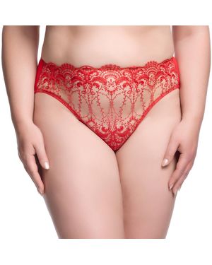 Dita Von Teese Nom De Plume High Cut Knickers - Pink