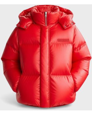 Tommy Hilfiger New York Gloss Puffer Jacket - Red