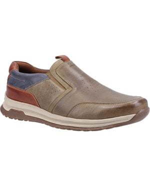 Hush Puppies Casual Shoes Cole Mixed Khaki//Tan - Grey
