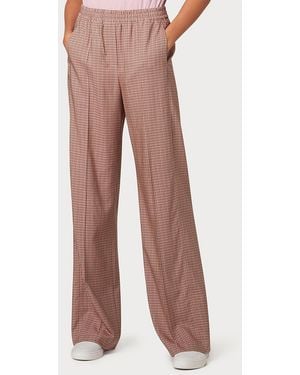 Paul Smith Gingham Trousers - Brown