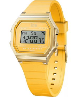 Ice-watch Ice-Watch 022053 Ladies Ice Digit Retro Watch - Yellow
