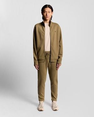 Lyle & Scott Diagonal Weave Sweatpant - Green