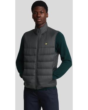 Lyle & Scott Puffer Gilet - Blue