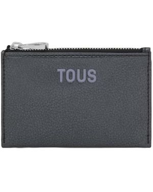 Tous Credit Card Holder Wallet New Dorp - Grey