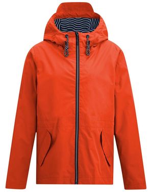 Regatta Waterproof Jacket Bayletta Polyester Tangerine Tango - Orange