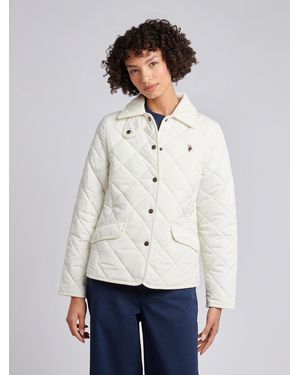 U.S. POLO ASSN. Quilted Country Jacket - White