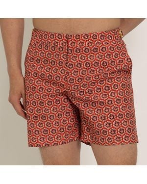 Orlebar Brown Firestone Bulldog Swim Shorts - Red