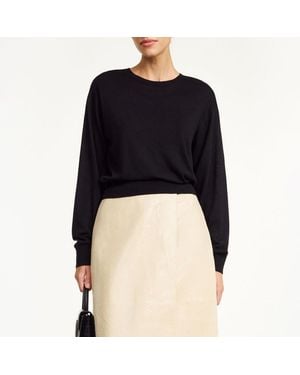 By Malene Birger Mantea Round Neck Jumper - Black