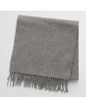 GANT Wool Scarf - Grey
