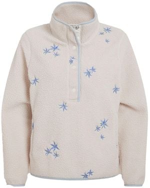 Craghoppers Fleece Jacket National Trust Rosemary Ii Recycled Polyester Ecru - Grey
