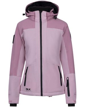 Trespass Ski Jacket Erika Dlx Mixed Carnation - Purple