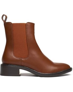 Sole Sister Harper Chelsea Boots - Brown