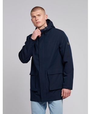 U.S. POLO ASSN. U. Polo Assn. Technical Summer Rain Jacket - Blue