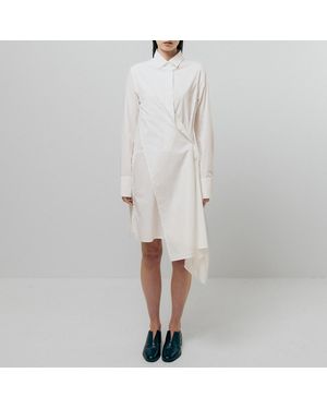 Emin & Paul Multi-Wear Cotton Mini Dress - White