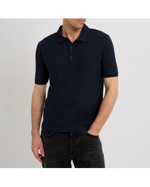 Oliver Sweeney Ancrum Cotton Polo Shirt - Black