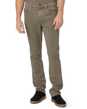 PAIGE Federal Slim Fit Straight Leg Jeans - Green
