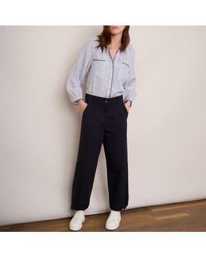 Wyse Clara Cargo Trouser - Blue