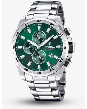 Festina Sport Chronograph Watch F20463/3 - Green