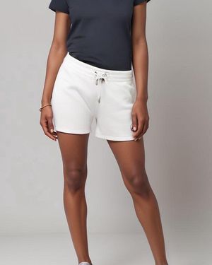 J.O.T.T Barcelona Drawstring Shorts Plain - Blue
