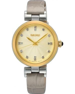Seiko Srz546P1 Ladies Dress Watch - Metallic