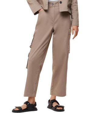 Whistles Taupe Phoebe Casual Utility Trousers - Brown