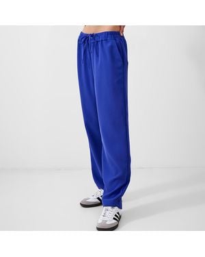 French Connection Utility Drawstring Trousers - Blue
