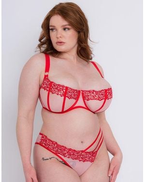 Scantilly Tantric Balcony Bra - Pink