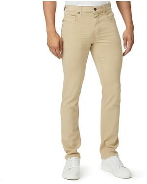 PAIGE Tan Sunny Coast Lennox Skinny Jean - Natural