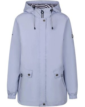 Trespass Ladies Flourish Waterproof Jacket Cool - Blue