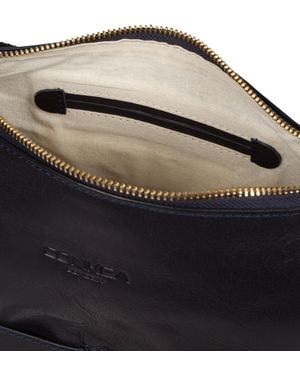 Conkca 'Little Kristin' Leather Shoulder Bag - Blue