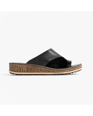 Hush Puppies Elissa Flat Sandals - Black